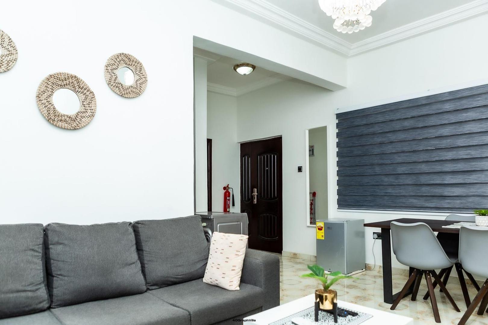 Stylish East Legon Apartment - Ac, Wi-Fi, Netflix Аккра Экстерьер фото